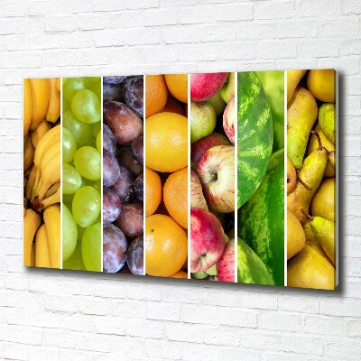 Wandbild Obst