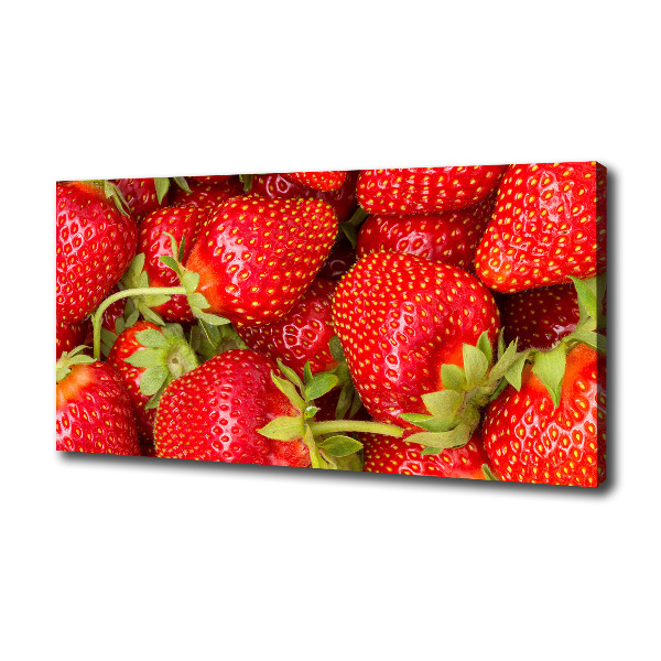 Bild auf leinwand Erdbeeren