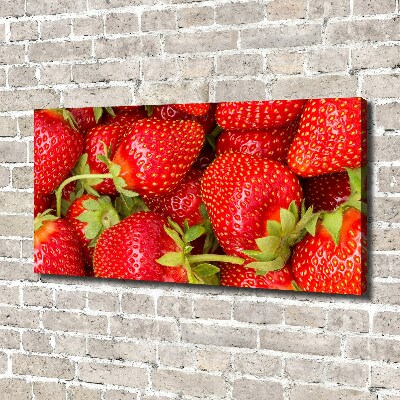 Bild auf leinwand Erdbeeren