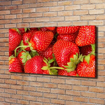 Bild auf leinwand Erdbeeren