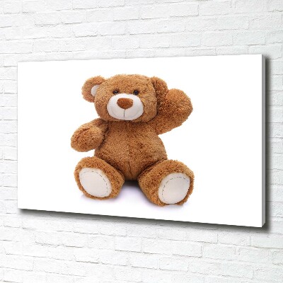 Wandbild Teddybär