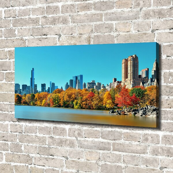 Bild auf leinwand New York im Herbst