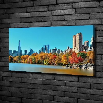 Bild auf leinwand New York im Herbst