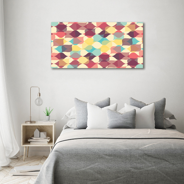 Bild auf leinwand Geometrischer Hintergrund