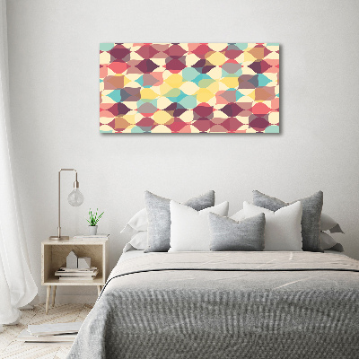 Bild auf leinwand Geometrischer Hintergrund