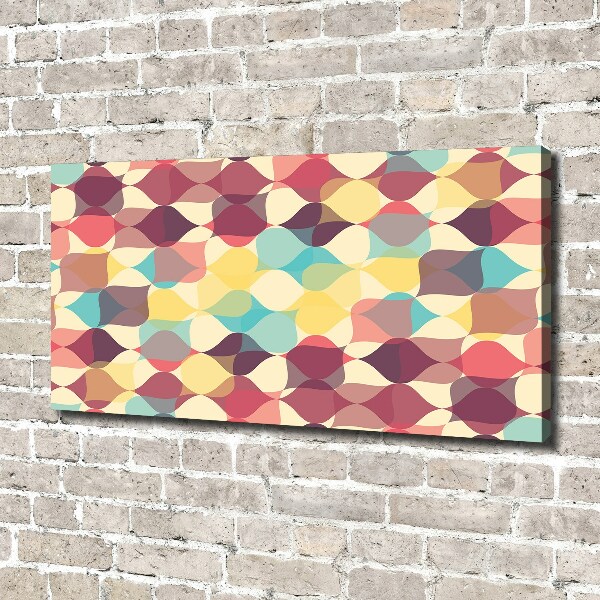 Bild auf leinwand Geometrischer Hintergrund