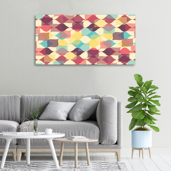 Bild auf leinwand Geometrischer Hintergrund