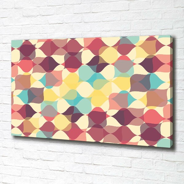 Bild auf leinwand Geometrischer Hintergrund