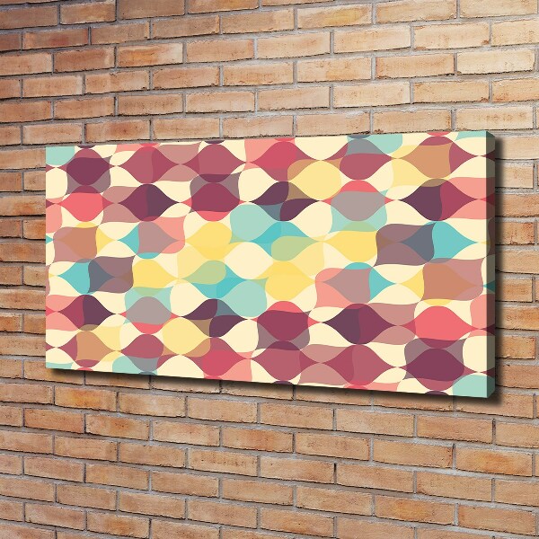 Bild auf leinwand Geometrischer Hintergrund