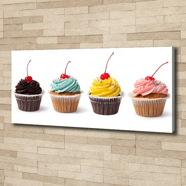 Bild auf leinwand Cupcakes