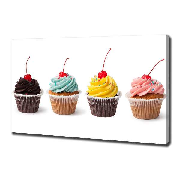 Bild auf leinwand Cupcakes