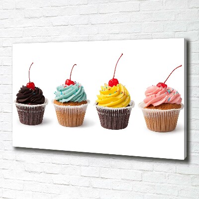 Bild auf leinwand Cupcakes