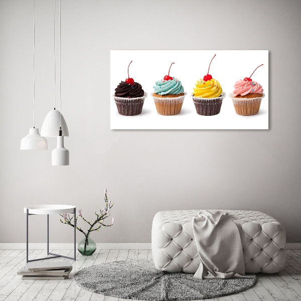Bild auf leinwand Cupcakes