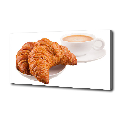 Fotobild Croissants und Kaffee