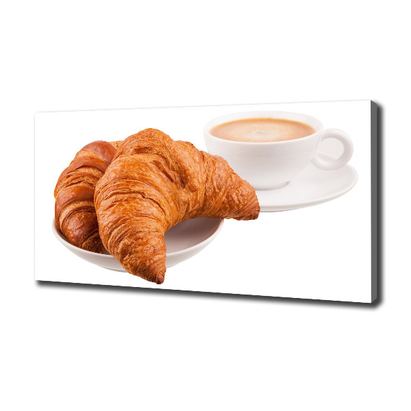 Fotobild Croissants und Kaffee