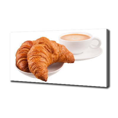 Fotobild Croissants und Kaffee