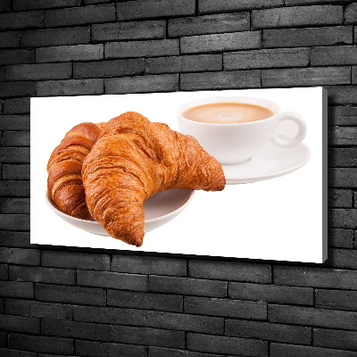 Fotobild Croissants und Kaffee