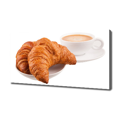 Fotobild Croissants und Kaffee