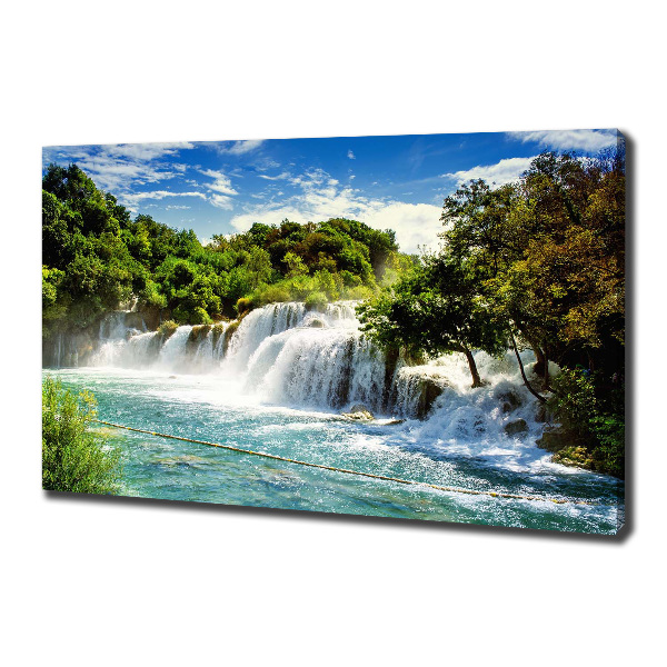 Fotobild Krka-Wasserfall