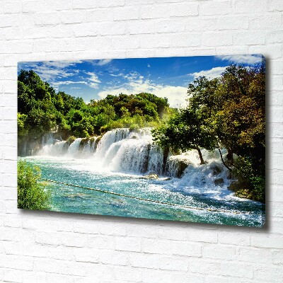 Fotobild Krka-Wasserfall
