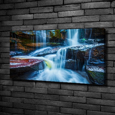 Wandbild Tropischer Wasserfall