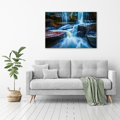 Wandbild Tropischer Wasserfall
