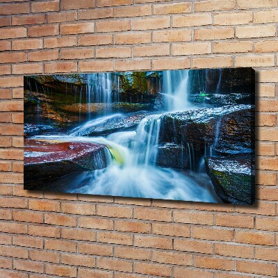 Wandbild Tropischer Wasserfall