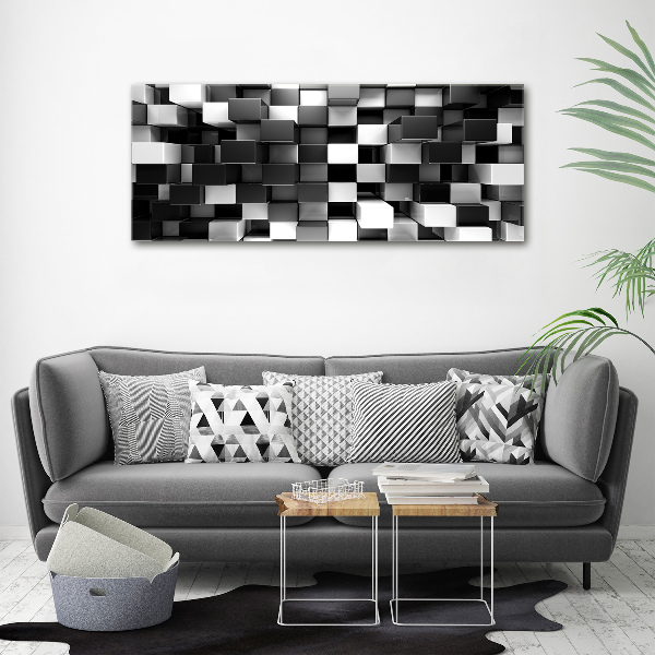 Wandbild Würfelabstraktion