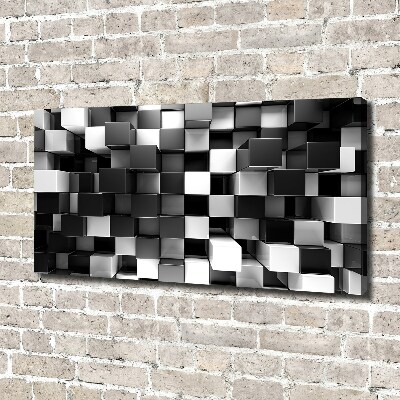 Wandbild Würfelabstraktion