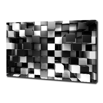 Wandbild Würfelabstraktion