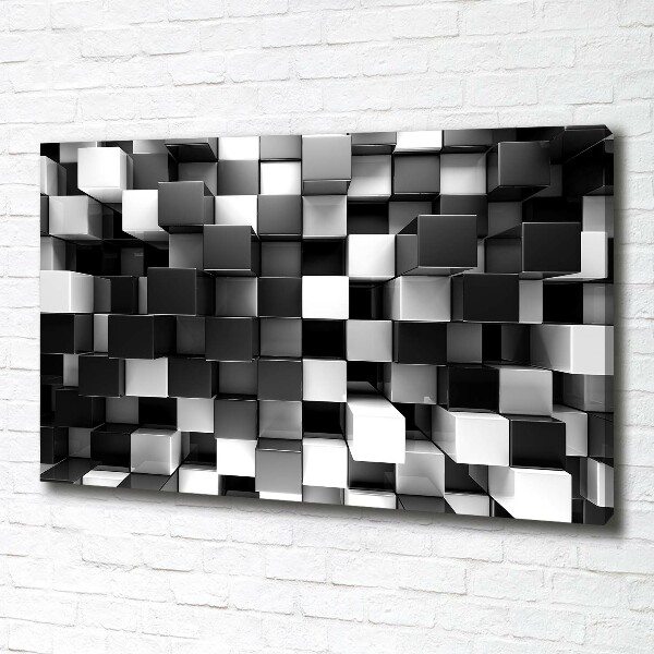 Wandbild Würfelabstraktion