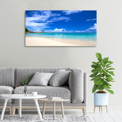 Bild auf leinwand Tropischer Strand