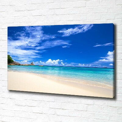 Bild auf leinwand Tropischer Strand