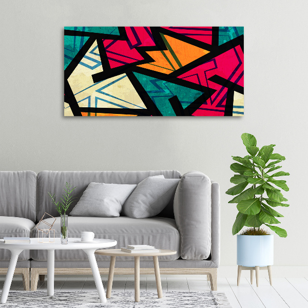 Wandbild Geometrischer Hintergrund
