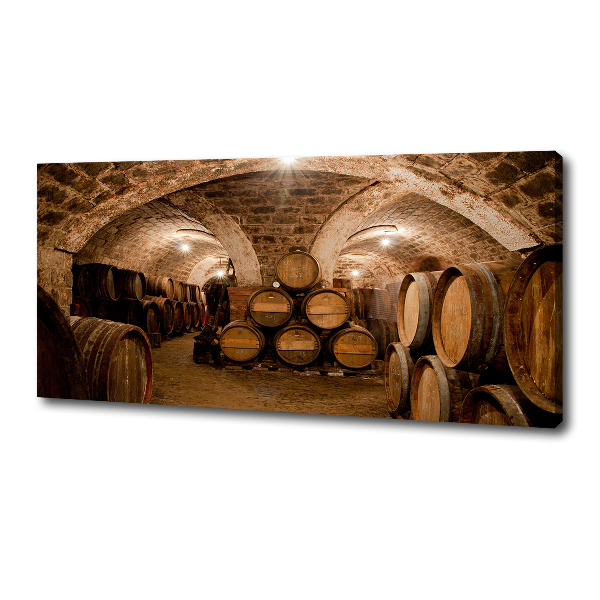 Fotobild Fässer im Weinberg