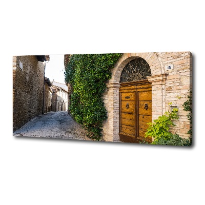 Wandbild Eine charmante Straße