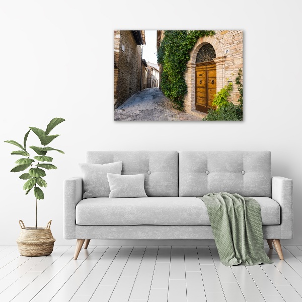 Wandbild Eine charmante Straße