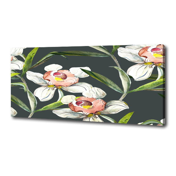 Wandbild Blumenmuster