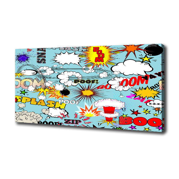 Bild auf leinwand Comics