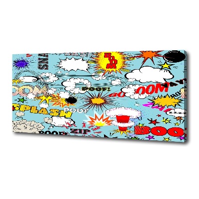 Bild auf leinwand Comics