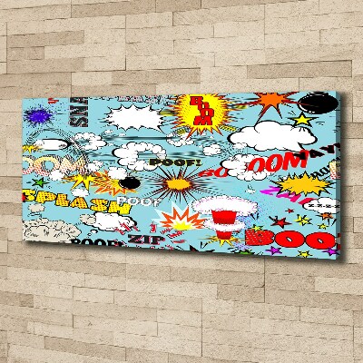 Bild auf leinwand Comics