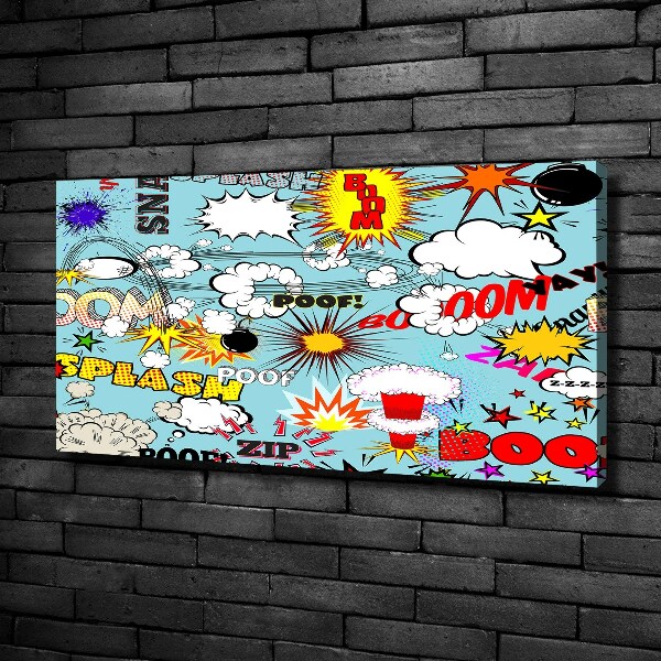 Bild auf leinwand Comics