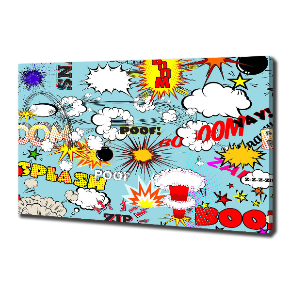Bild auf leinwand Comics