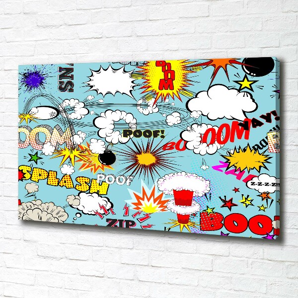 Bild auf leinwand Comics