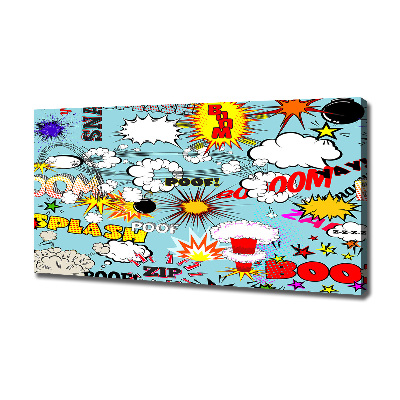 Bild auf leinwand Comics