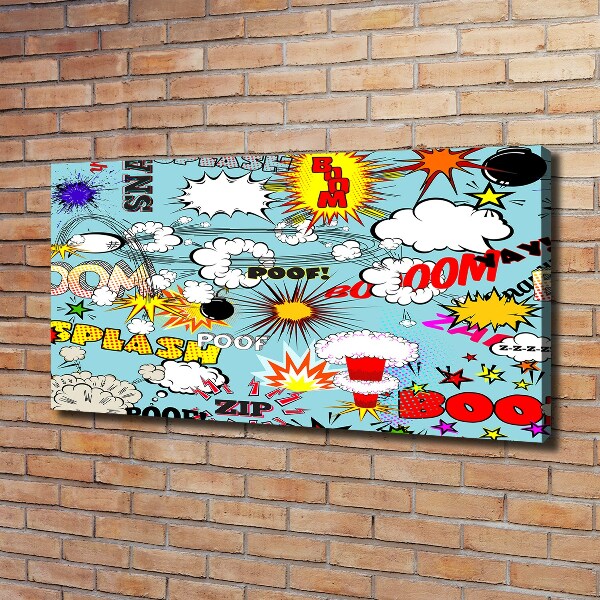 Bild auf leinwand Comics