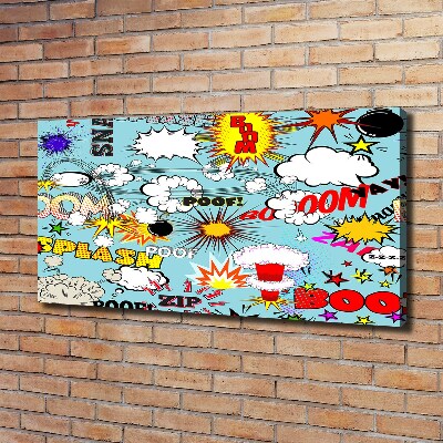 Bild auf leinwand Comics