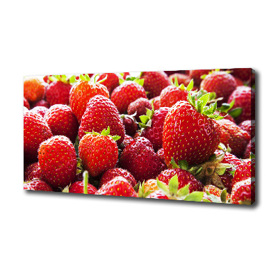 Bild auf leinwand Erdbeeren