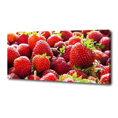 Bild auf leinwand Erdbeeren