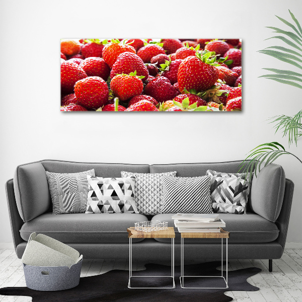 Bild auf leinwand Erdbeeren